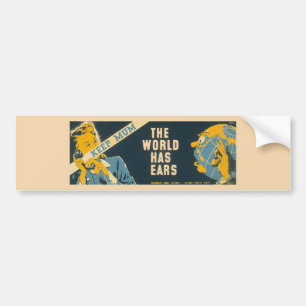 Autocollant De Voiture Bumpersticker "gardez maman" de cru