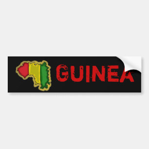 Autocollant De Voiture Bumpersticker Guinée