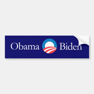 Autocollant De Voiture Bumpersticker Obama Biden