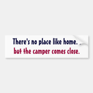 Autocollant De Voiture Bumpersticker pour le campeur