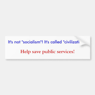 Autocollant De Voiture Bumpersticker progressif