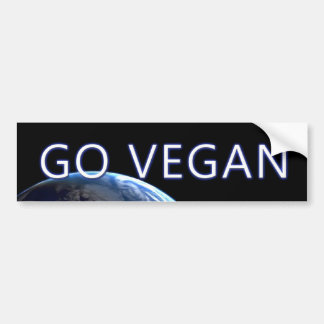 Autocollant De Voiture bumpersticker-VEGAN3