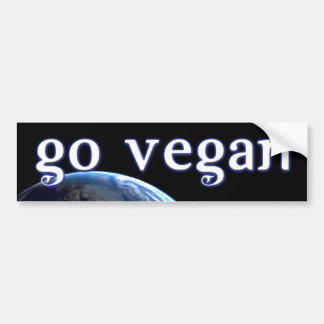 Autocollant De Voiture bumpersticker-VEGAN5