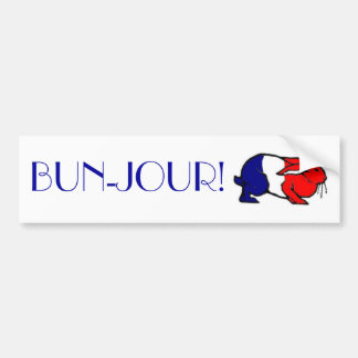 Autocollant De Voiture BUN-Jour !