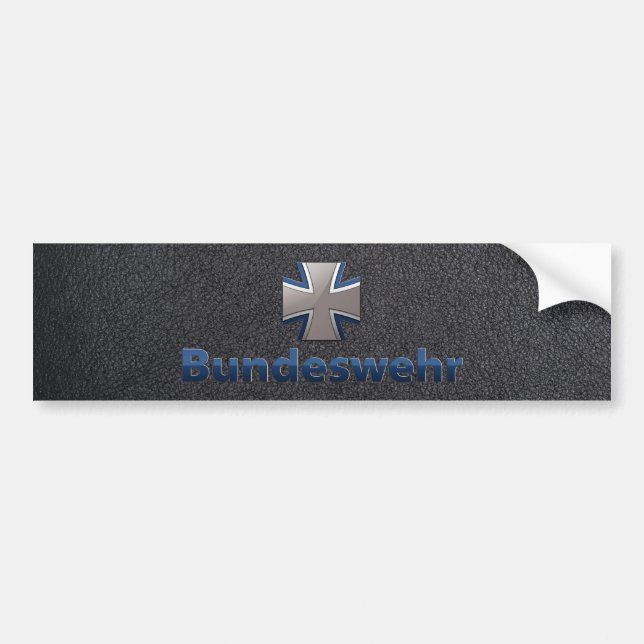 Autocollant De Voiture Bundeswehr Emblem (Devant)