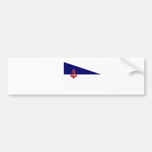 Autocollant De Voiture burgee (Devant)