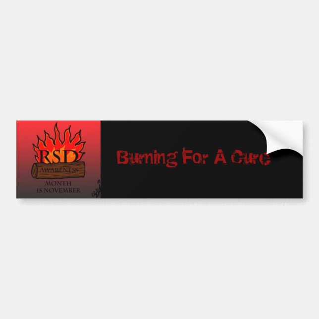 Autocollant De Voiture Burninf pour le traitement (Devant)