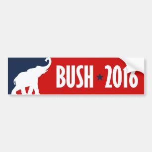 AUTOCOLLANT DE VOITURE BUSH 2016 SPORTBUMPER - .PNG