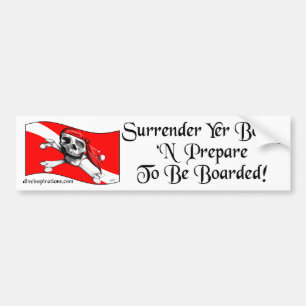 Autocollant De Voiture Butin Bumpersticker de YER de reddition