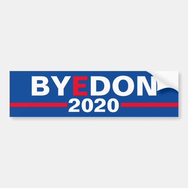 Autocollant De Voiture Bye Don 2020 (Devant)