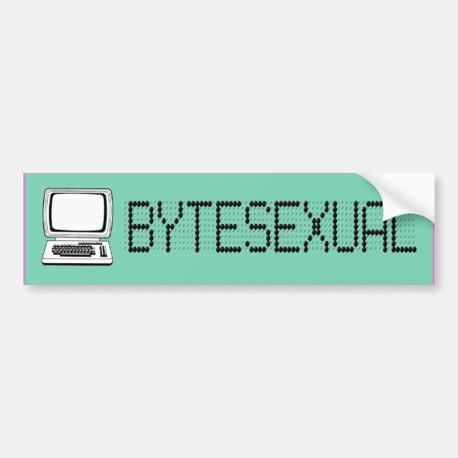 Autocollant De Voiture BYTESEXUAL --.png (Devant)