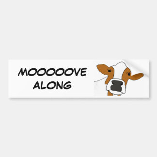 Autocollant De Voiture CA MOOOOOVE LE LONG d'adhésif pour pare-chocs