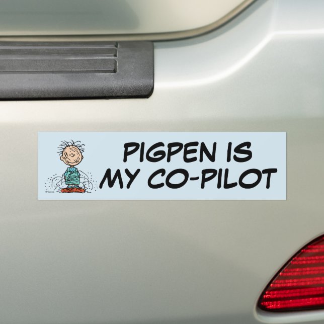 Autocollant De Voiture cacahuètes | Pigpen (En voiture)
