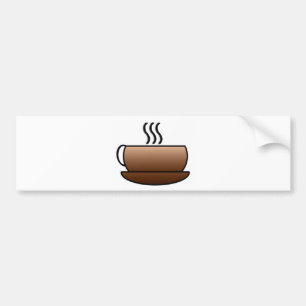 Autocollant De Voiture Café cul sec