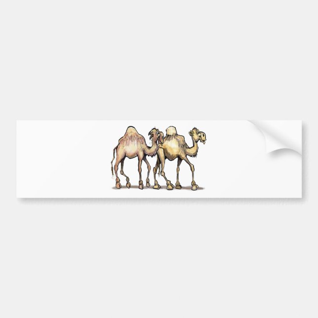 Autocollant De Voiture Camels (Devant)
