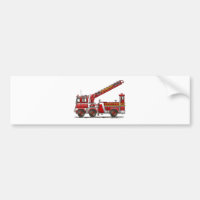 Camion de pompiers de crochet et d'échelle