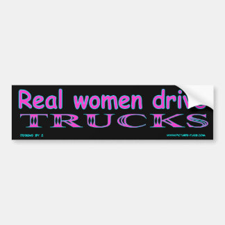 Autocollant De Voiture camions d'entraînement de vraies femmes de z