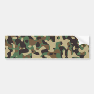 Autocollant De Voiture Camo Woodland
