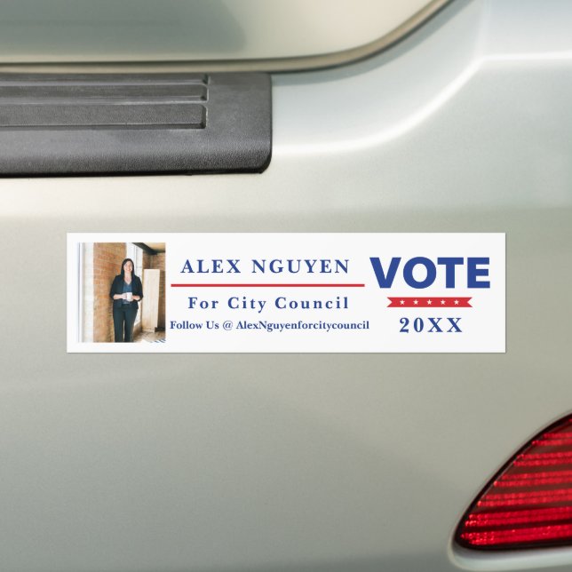 Autocollant De Voiture Campagne électorale (En voiture)