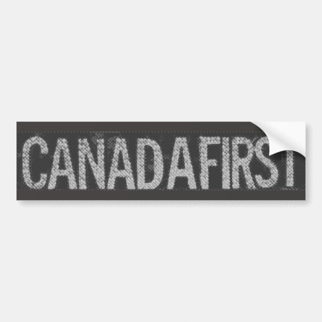 AUTOCOLLANT DE VOITURE CANADAPREMIER (Devant)