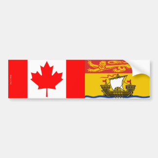 Autocollant De Voiture Canadien et adhésif pour pare-chocs de drapeau du