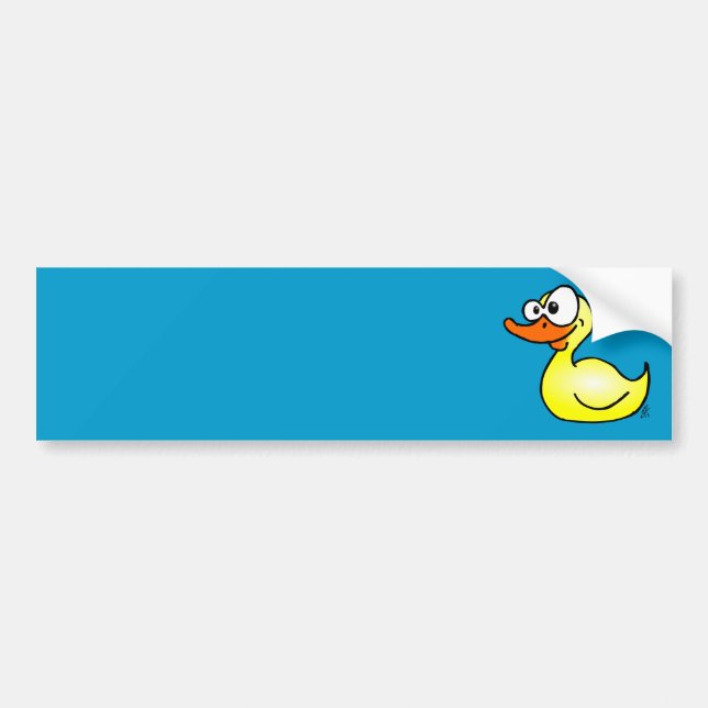 Autocollant De Voiture Canard en caoutchouc (Devant)