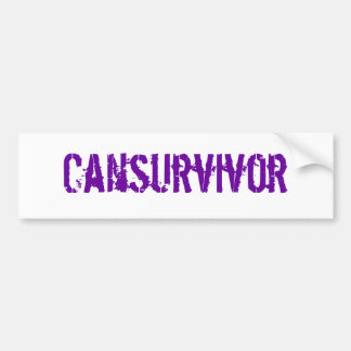 Autocollant De Voiture Cansurvivor