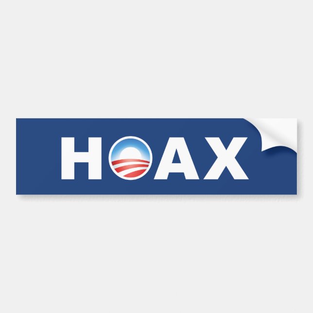 Autocollant De Voiture CANULAR d'Obama (Devant)