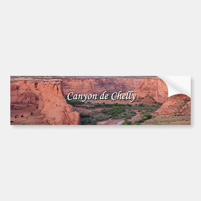 Autocollant De Voiture Canyon de Chelly, Arizona, au coucher du soleil (Devant)