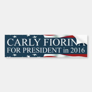 Autocollant De Voiture Carly Fiorina pour le président en 2016