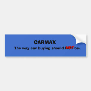 Autocollant De Voiture CARMAX, les achats de voiture de manière ne