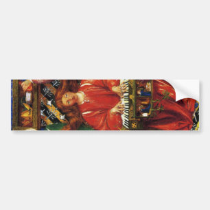 Autocollant De Voiture Carol de Noël (Noël) (Dante Gabriel Rossetti)