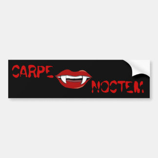 Autocollant De Voiture Carpe Noctem