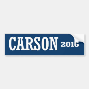 AUTOCOLLANT DE VOITURE CARSON 2016