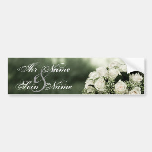 Autocollant De Voiture Cartons d'invitation de mariage élégants