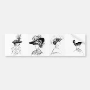 Autocollant De Voiture Casquette féminin
