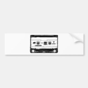 Autocollant De Voiture Cassette Pop Art