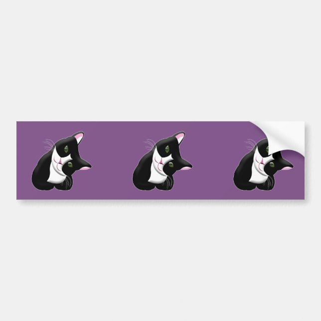 Autocollant De Voiture Cat (Devant)