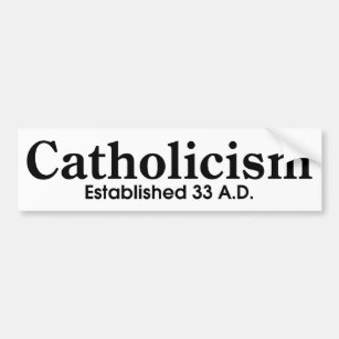 Autocollant De Voiture Catholicisme