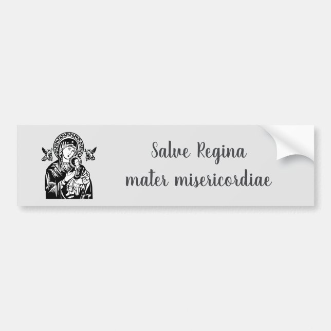 Autocollant De Voiture catholique (Devant)
