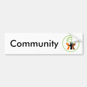 Autocollant De Voiture Cercle de village de la Communauté