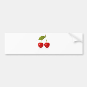 Autocollant De Voiture Cerises rouges