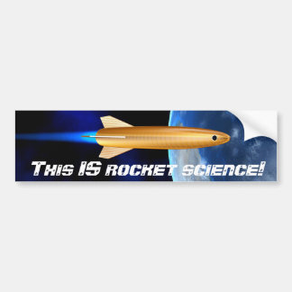Autocollant De Voiture C'EST de la science de la fusée !