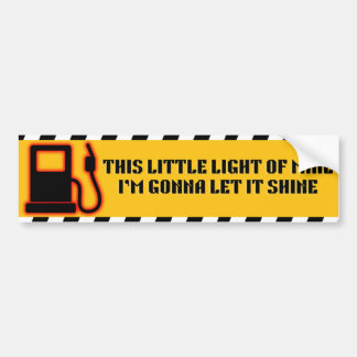 Autocollant De Voiture Cette petite lumière à moi Sticker pare-chocs