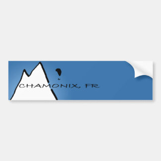 Autocollant De Voiture Chamonix