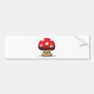 Autocollant De Voiture Champignon mignon