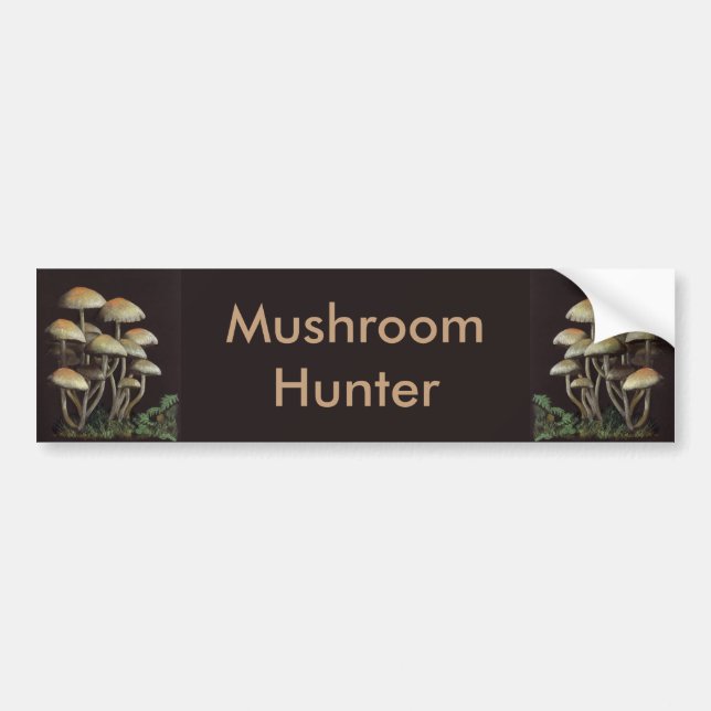 Autocollant De Voiture Champignons (Devant)