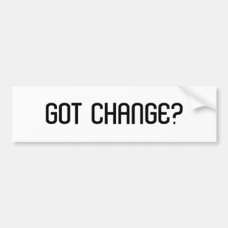 AUTOCOLLANT DE VOITURE CHANGEMENT OBTENU ?