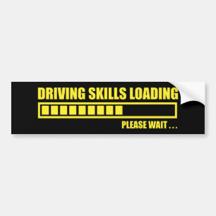 Autocollant De Voiture Chargement de qualifications d'entraînement