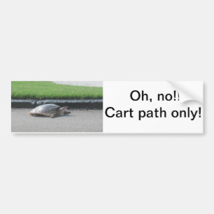 Autocollant De Voiture Chariots de golf d'autocollant de butoir, les